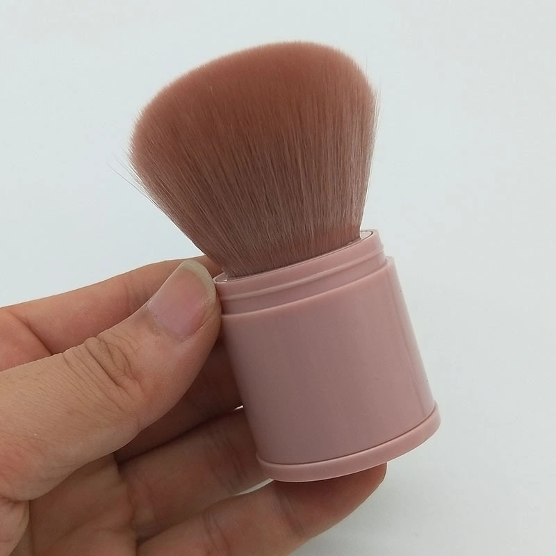 Yaeshii Retractable Single Mushroom Head Blush/Powder Make up Multiuse Brush