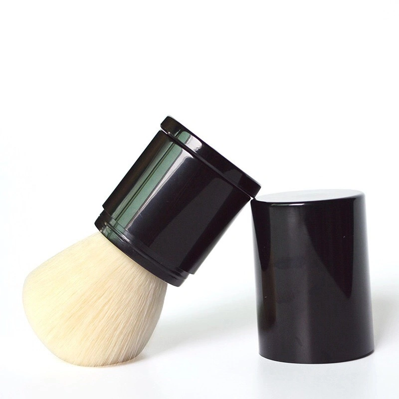 Yaeshii Retractable Single Mushroom Head Blush/Powder Make up Multiuse Brush