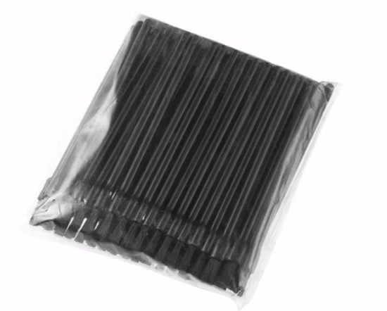 Strumento cosmetico usa e getta Pennello per lucidalabbra in fibra di nylon